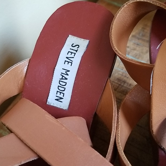 Steve Madden Marinah Wedge Sandal - SZ 10 - Picture 5 of 12